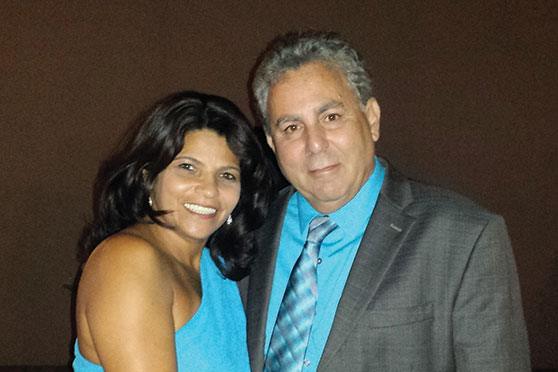 Jeanine and Barry Teger. Links to their story